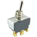 54-095 SPDT 20A 1/5-2HP On-Off-On Bat Handle Toggle Switch