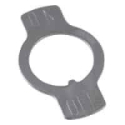 54-903 On-Off Legend Stainless Steel Indicator Plate for Toggle Switches