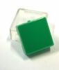 AML51-C11C Light-Green Square Transmitted Color Button/Lens with Clear cover