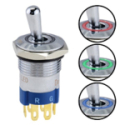 54-748 SPST 20A On-Off Bat Handle Toggle Switch