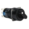 AS6M-2Y2P 1A DPDT 2Pos Selector Switch