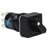 AS6Q-21Y2P 1A DPDT 2Pos Selector Switch