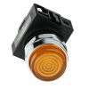 APW199D-Y-24V 22mm TW Round Flat Pilot Light
