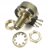 380C2-7500 7.5K ohm Locking 1/4 inch shaft 2 Watt RV4LAYSA751A