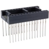 NTE436W24 Socket for 24 Lead DIP Type Package