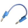 B-4-6 4 inch Blue Banana Patch Cord