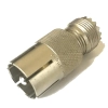 083-5SPA UHF (M) Ham RF to SO-239 (F) Push-On Adaptor