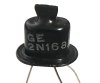 2N168A Germanium NPN epitaxial planar transistor 15V .065W