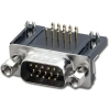 DHR-H15PR-D  HiDen 15/M RtAngle D-SUB