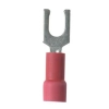 PV18-8LFX 18-22 awg #8 Stud Locking Spade Terminals