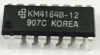 KM4164B-12 4164-120 64K Dynamic RAM 120ns 16 Pin DIP
