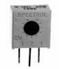 500-0371 63X-102 2PK 1K 3/8in Single Turn Square Cermet Trimmer